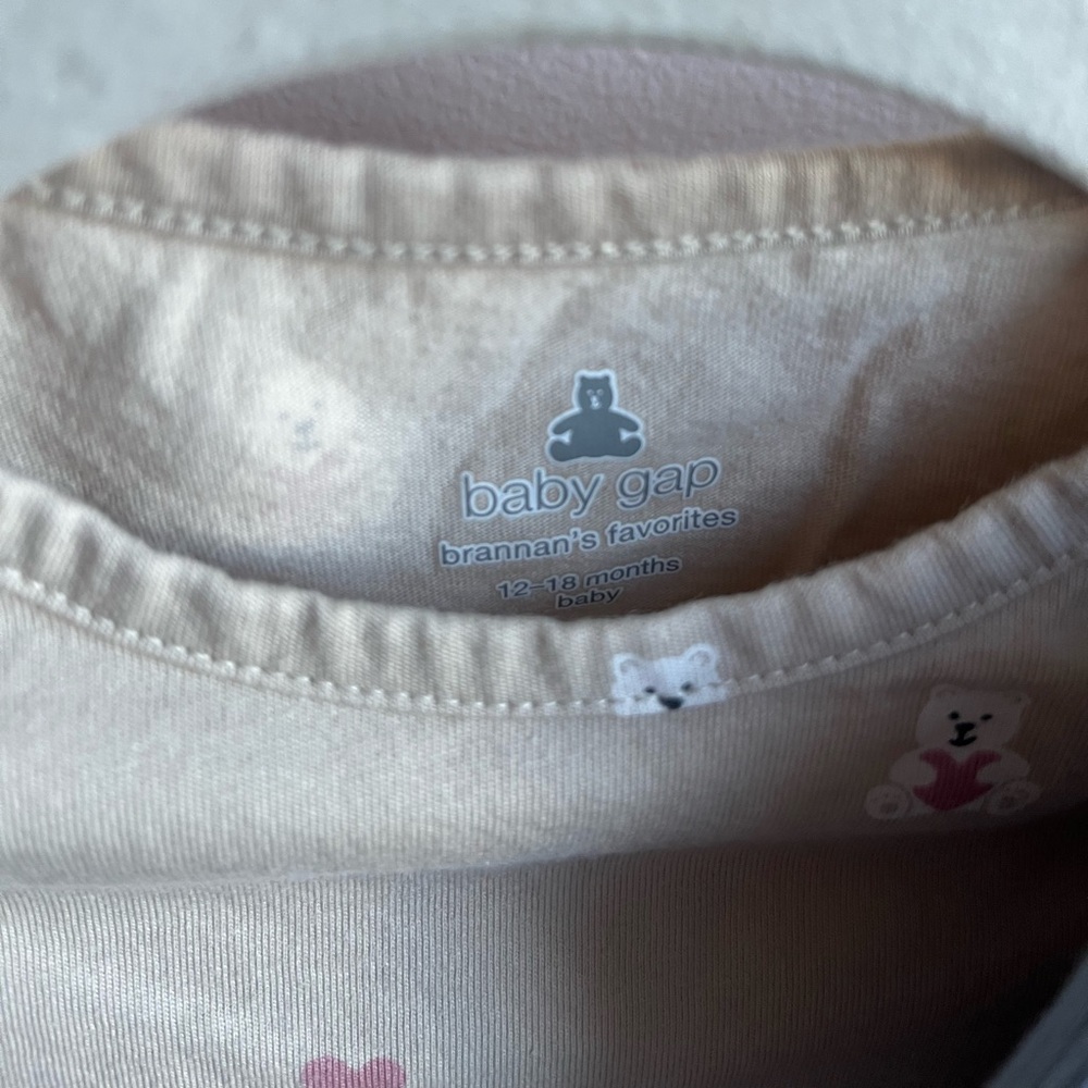 Set of Two | Baby Gap Mix and Match Ruffle Bodysuit | 12-18 months - Picture 2 of 4